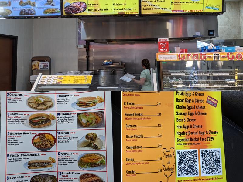 Tacos Kitchen Menu