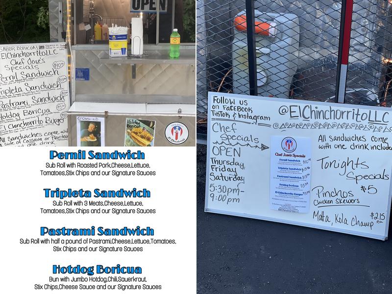 ElChinchorritoLLC Menu