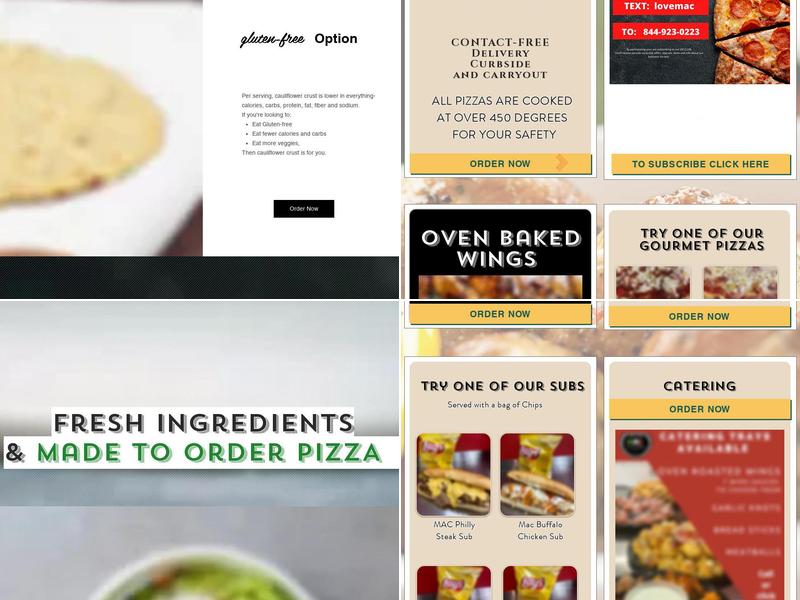 Mac House Brands Menu