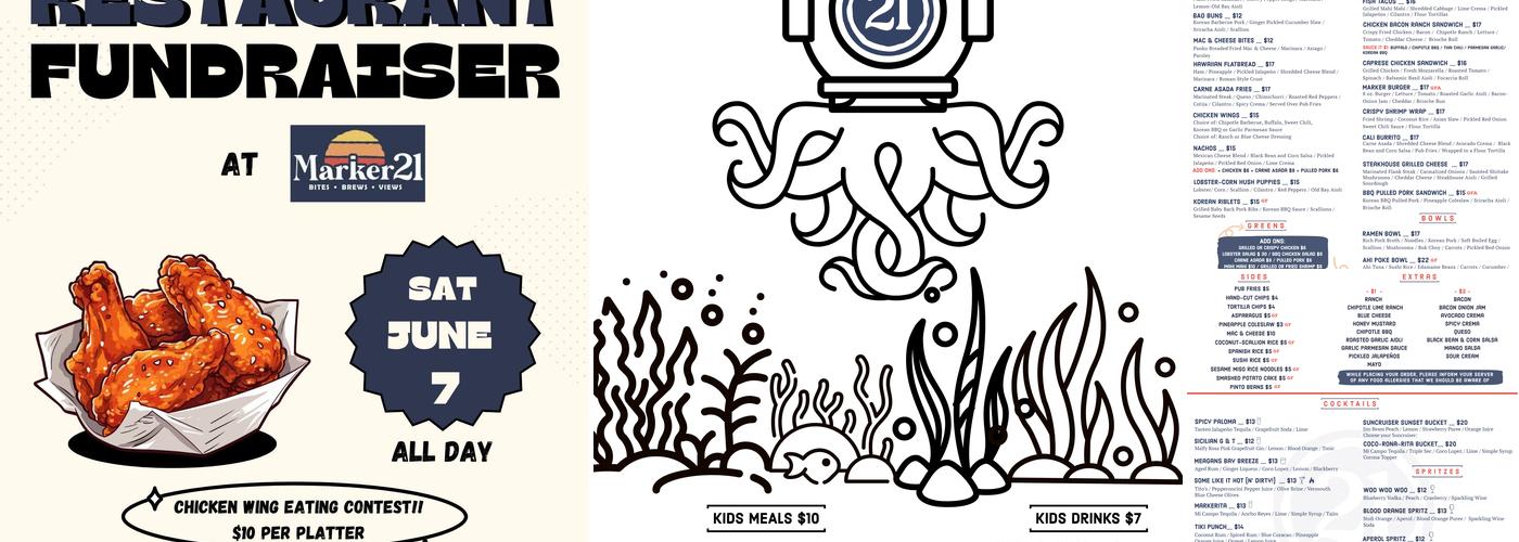 Marker 21 Menu