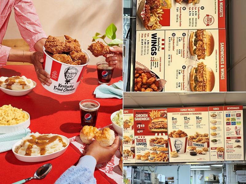 KFC Menu