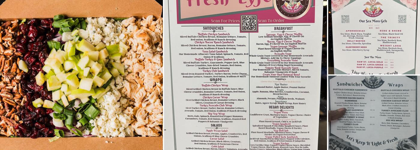 Fresh Lyfe Menu