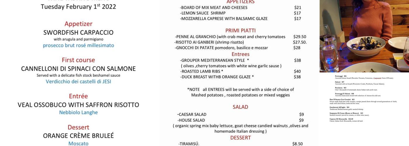 IL BUONGUSTAIO Menu