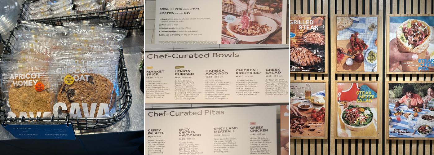 CAVA Menu