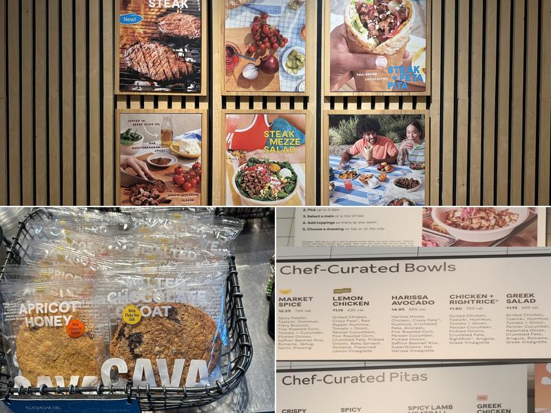 CAVA Menu