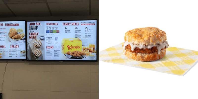 Bojangles Menu