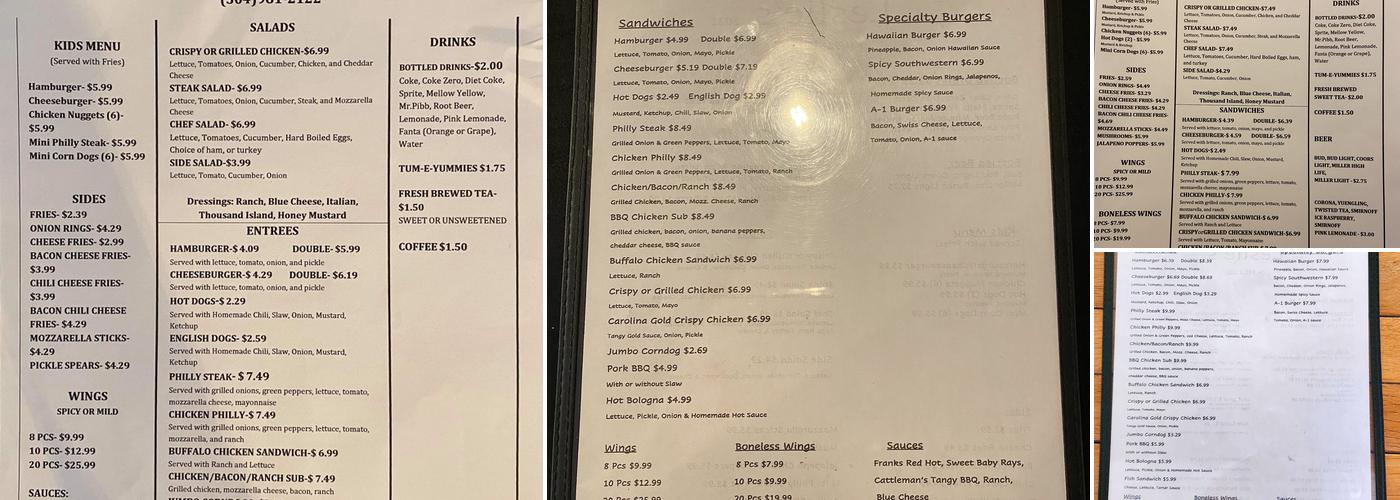 Leslie’s Menu