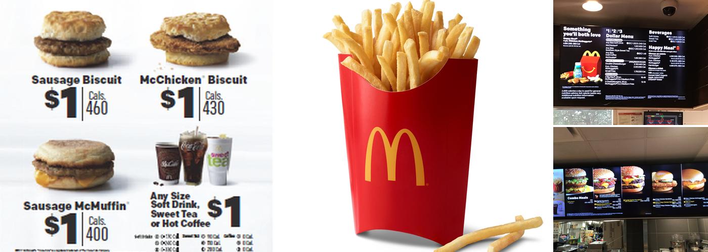 McDonald's Menu