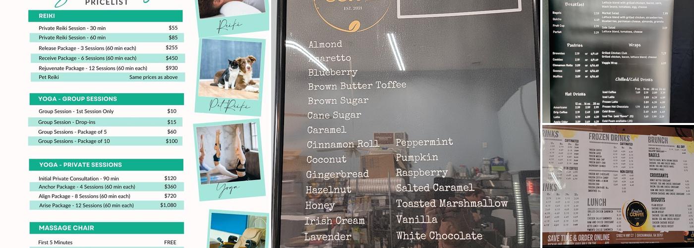 Kingdom Coffee Chickamauga Menu