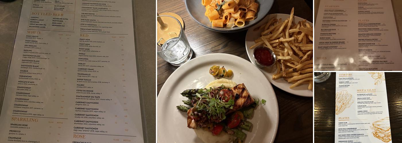 Fall Line Kitchen & Bar Menu