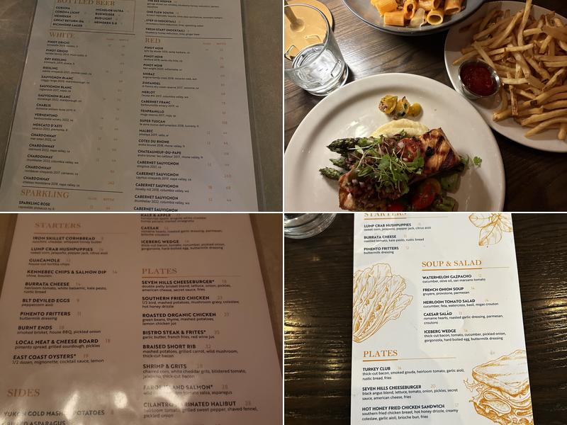 Fall Line Kitchen & Bar Menu