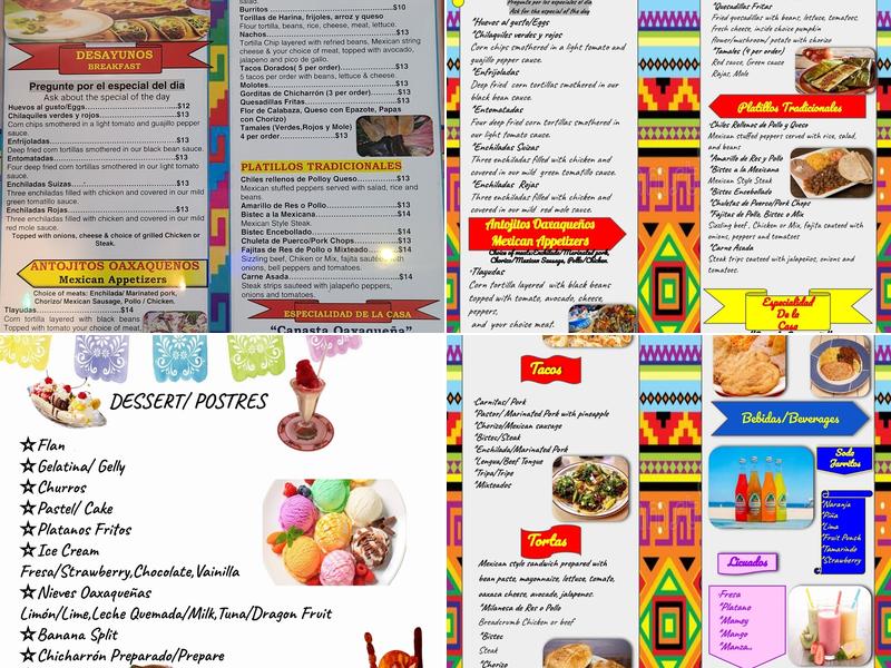 Las Delicias Del Gordito Menu