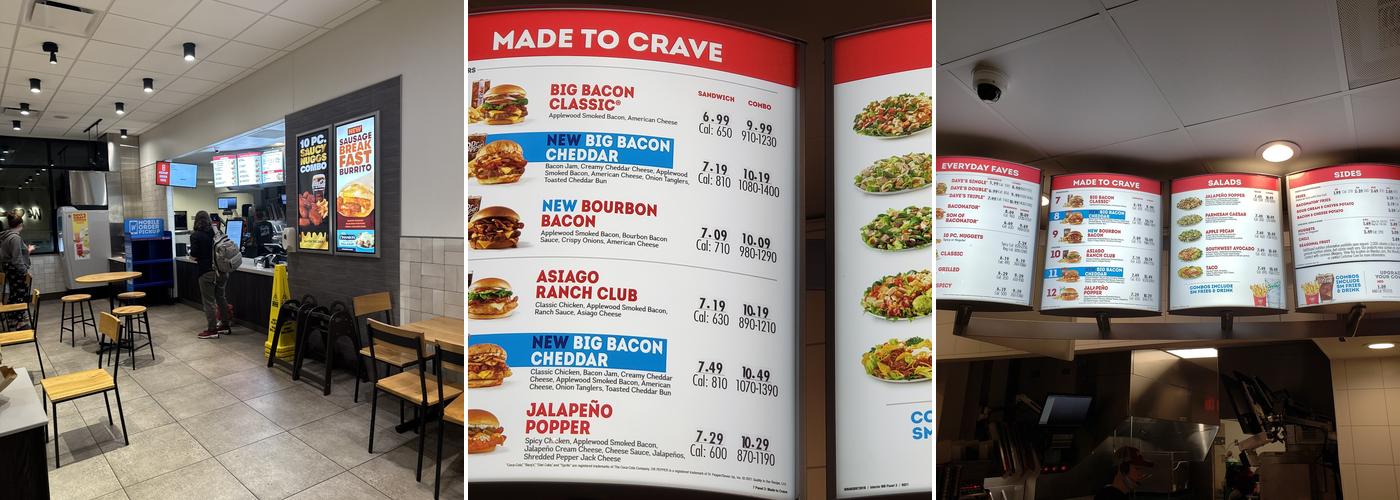 Wendy's Menu