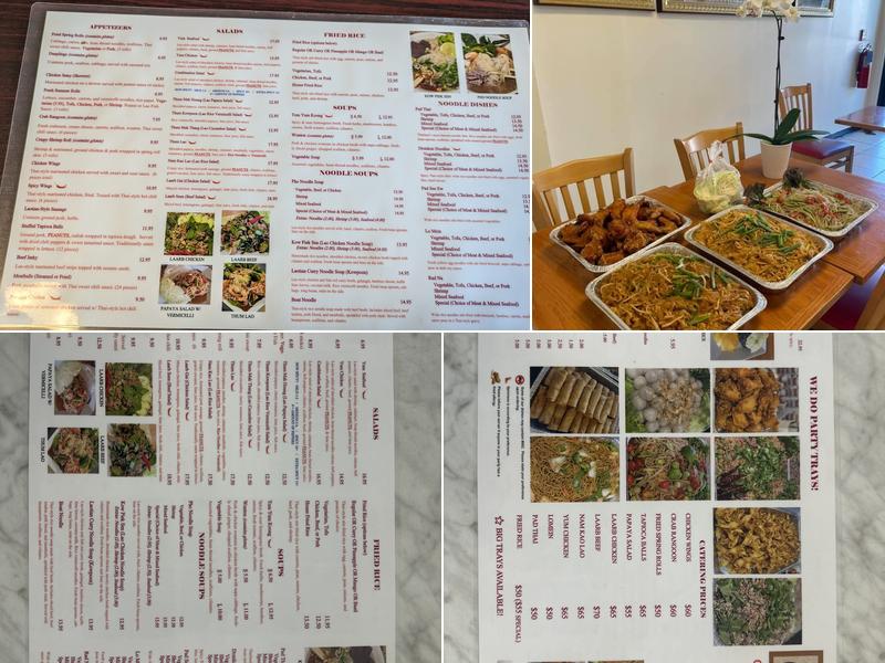 Lanxang Express Menu