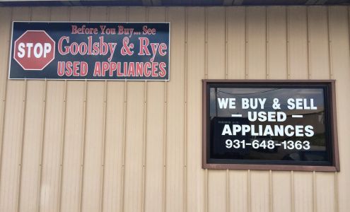 Goolsby & Rye Used Appliances
