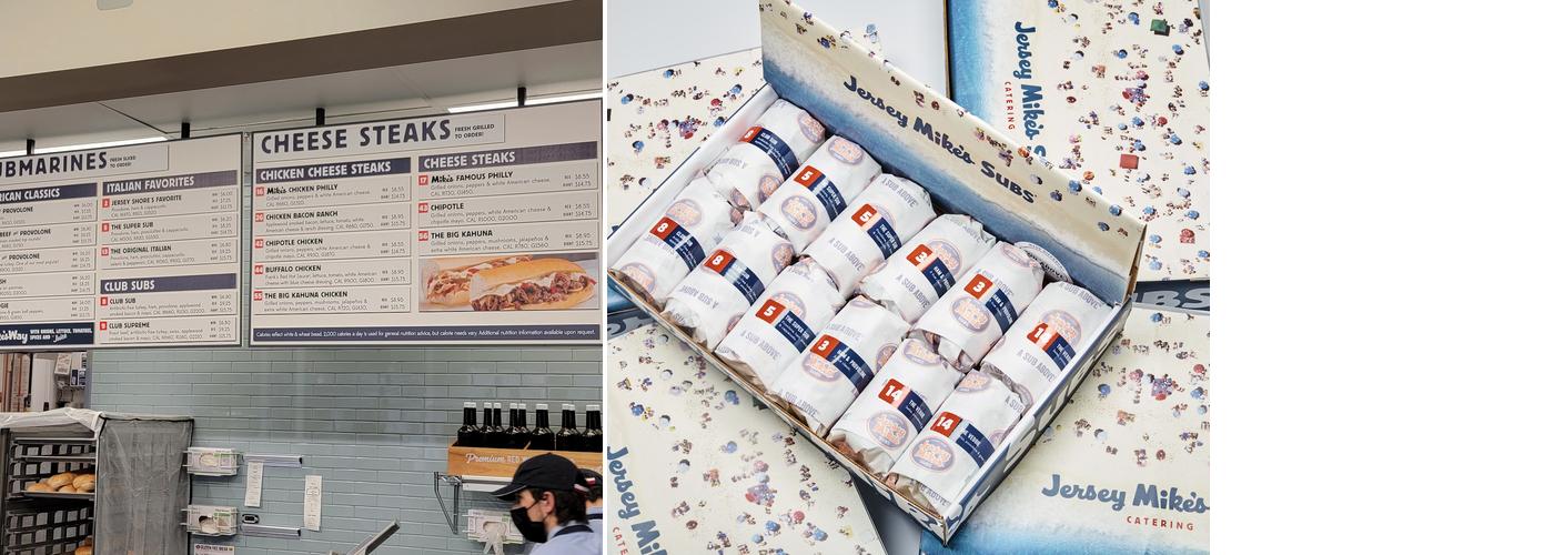Jersey Mike's Subs Menu