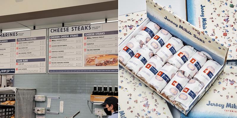 Jersey Mike's Subs Menu