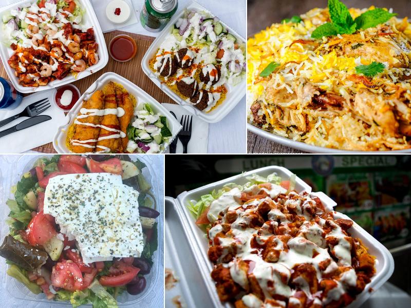 HALAL Kennedy Fried Chicken and Gyros King same bulding beer city usa, 828 S Washington Ave, Scranton