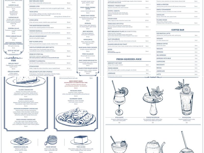 Fair Play at Compass Arena Menu