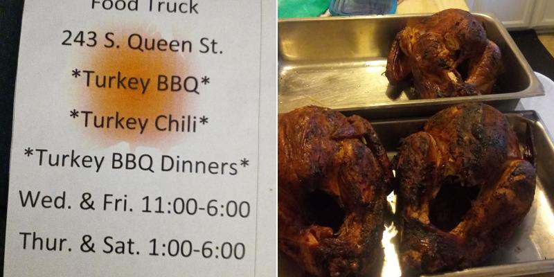 Will strictly turkey BBQ Menu