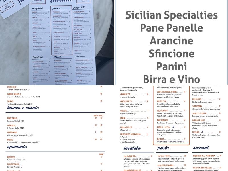 Amuni Menu