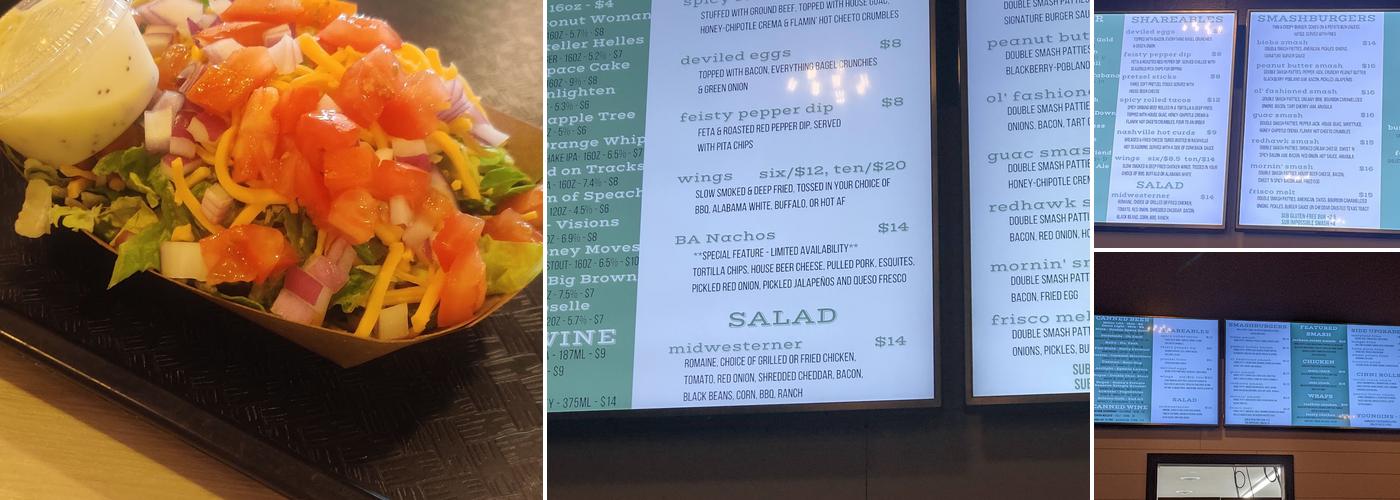 Biebs & Ash - Goshen Menu