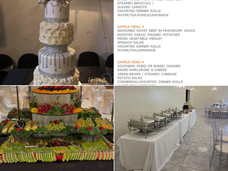 Maxwell Catering Menu
