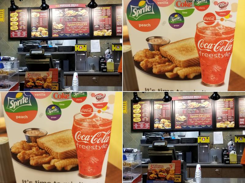 Zaxbys Chicken Fingers & Buffalo Wings Menu