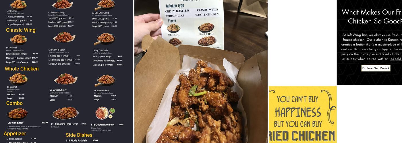 Left Wing Menu