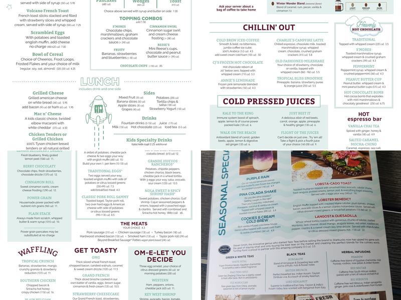 Turning Point Menu