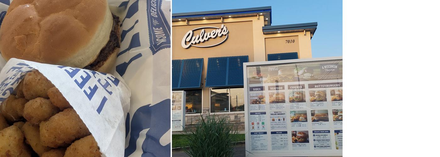 Culver’s Menu