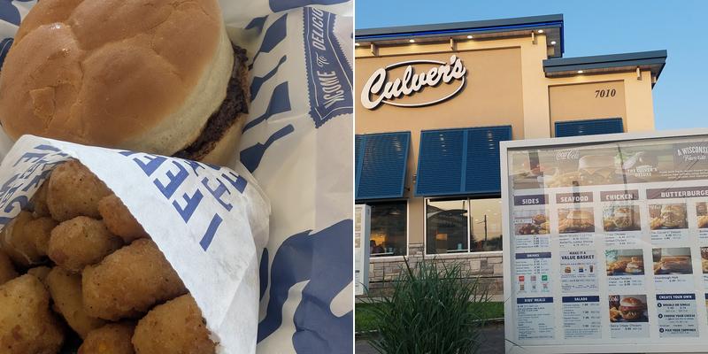 Culver’s Menu