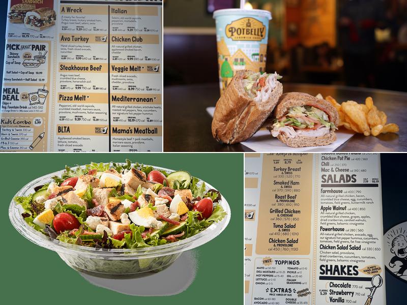 Potbelly Menu