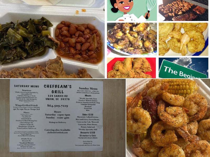 Chef Beam's Grill 329 Sardis Rd, Union