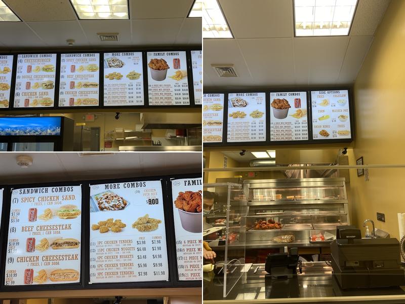 Philly Fried Chicken (Halal) Menu