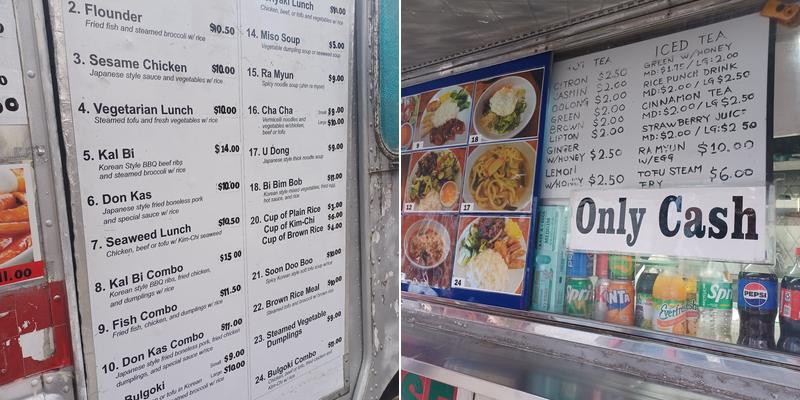 Cha Cha Menu