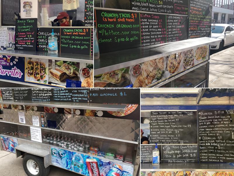 Mexican Grill Stand Menu