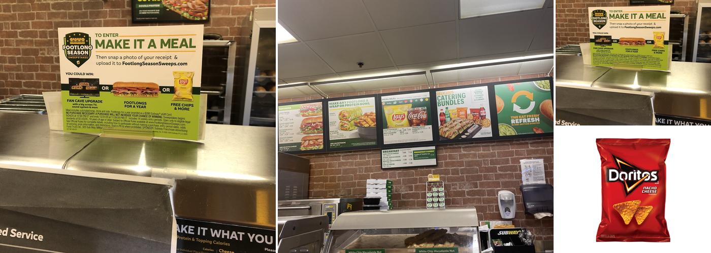 Subway Menu