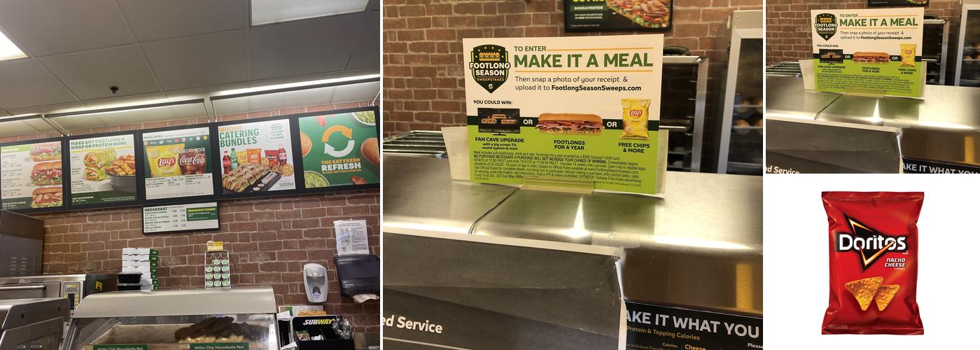 Subway Menu
