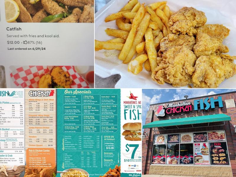 Manhattan Fish & Chicken Menu