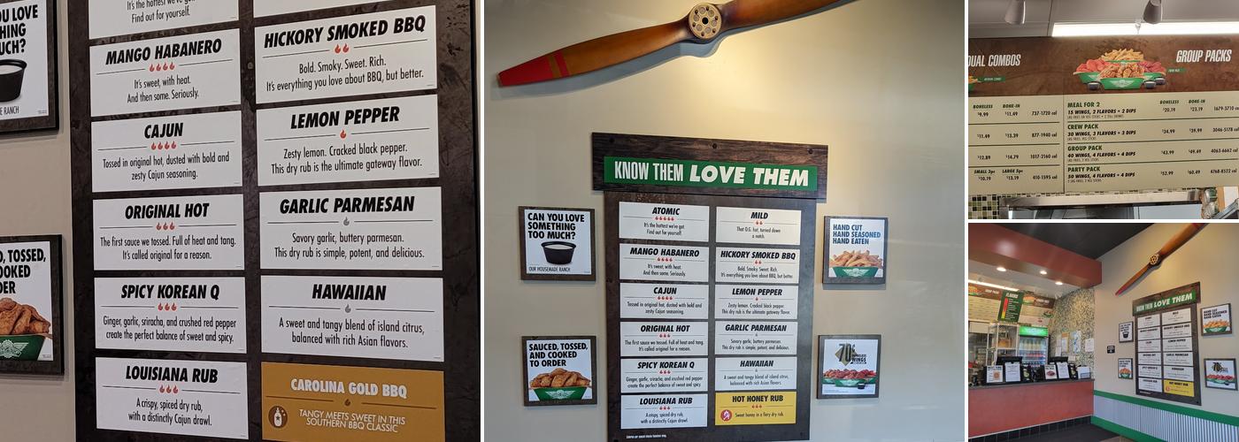 Wingstop Menu