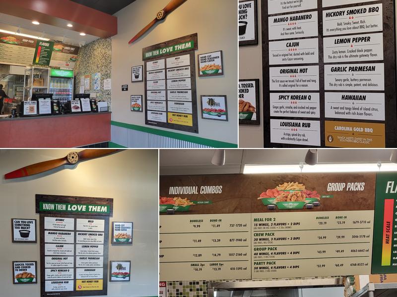 Wingstop Menu