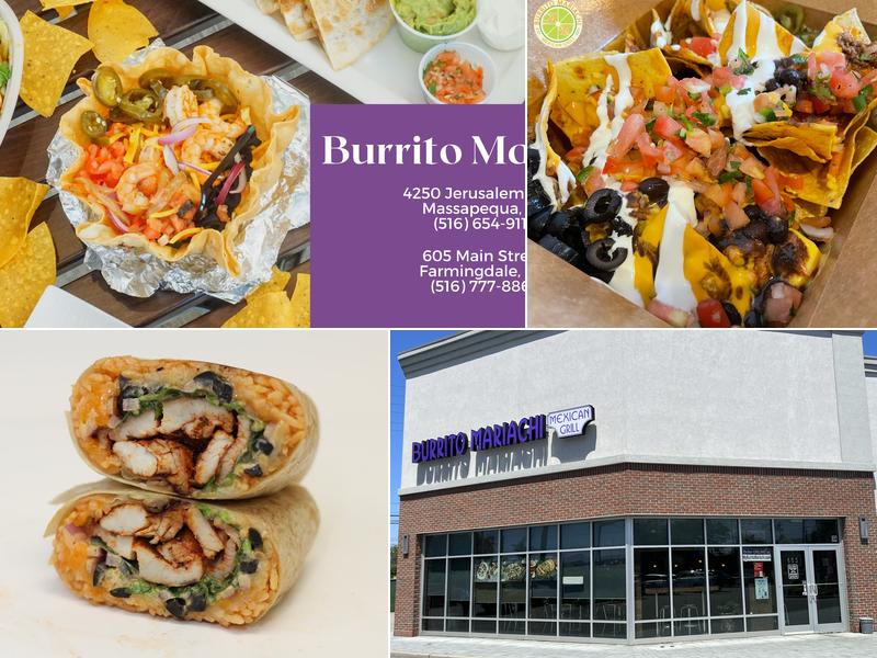 Burrito mariachi 605 Main St, South Farmingdale