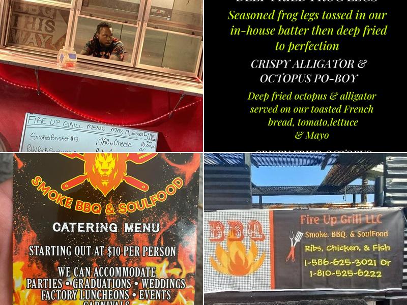 Fire Up Grill LLC Menu