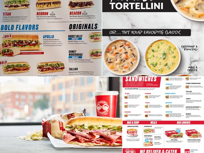 Erbert and Gerberts Menu