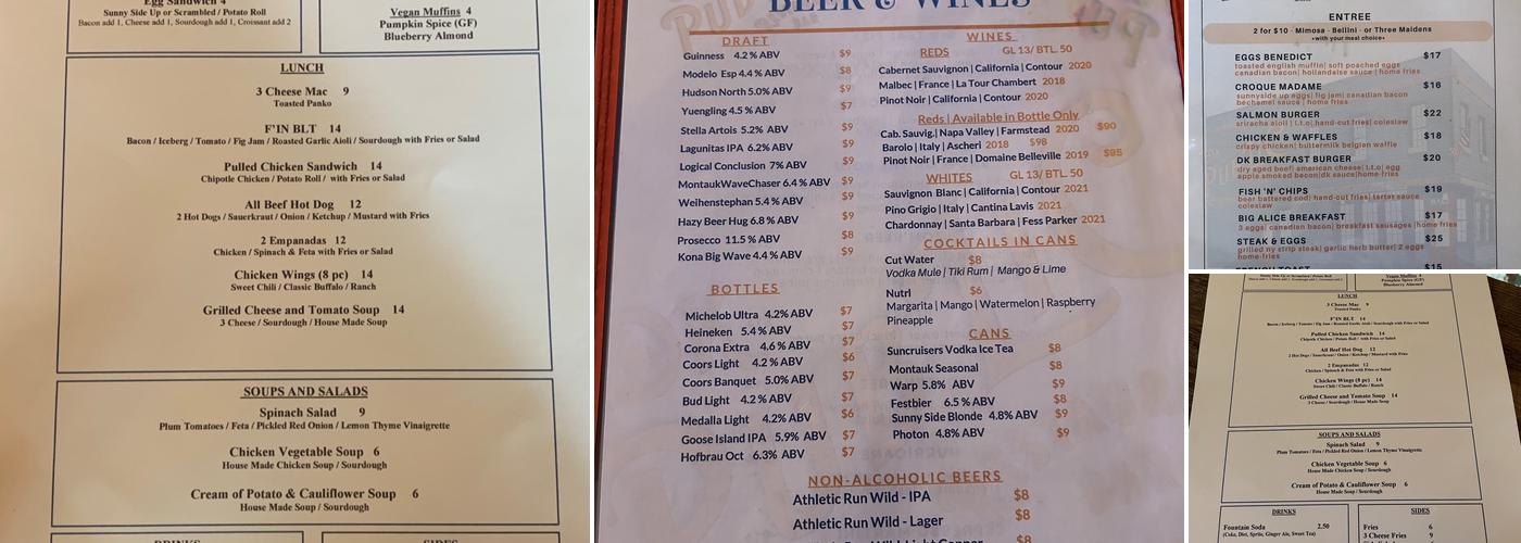 DK PubLIC Menu