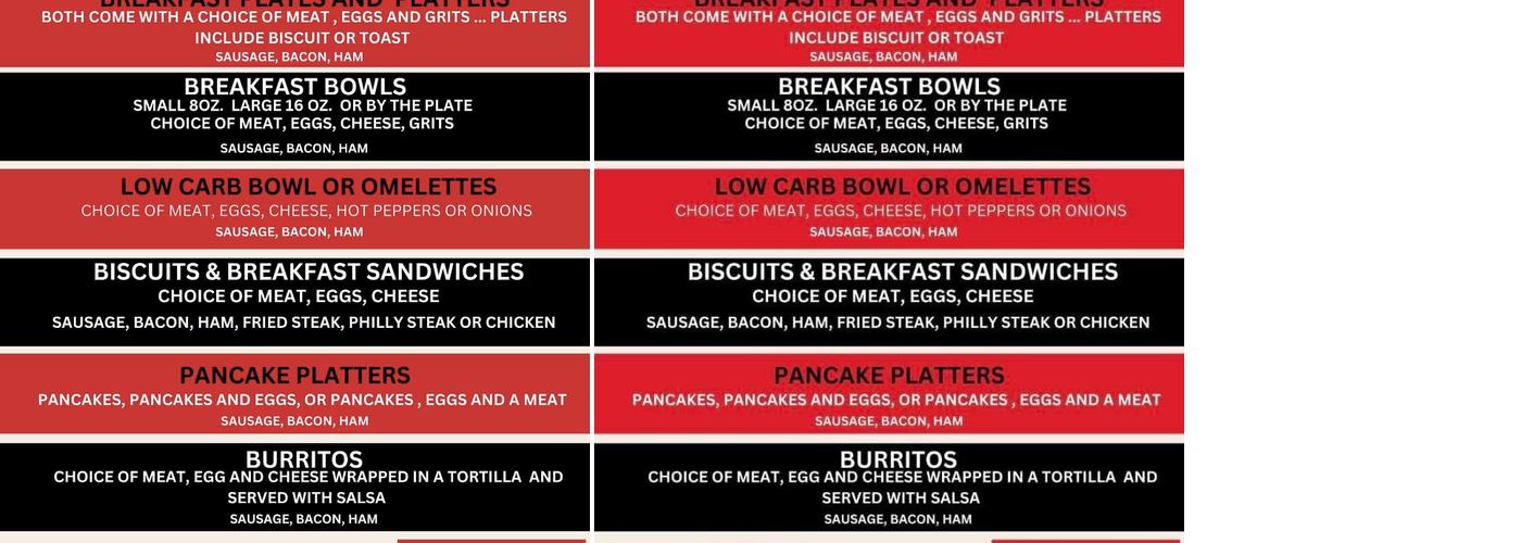 Dixie Kitchen Menu