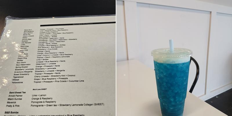 BLEND West Menu