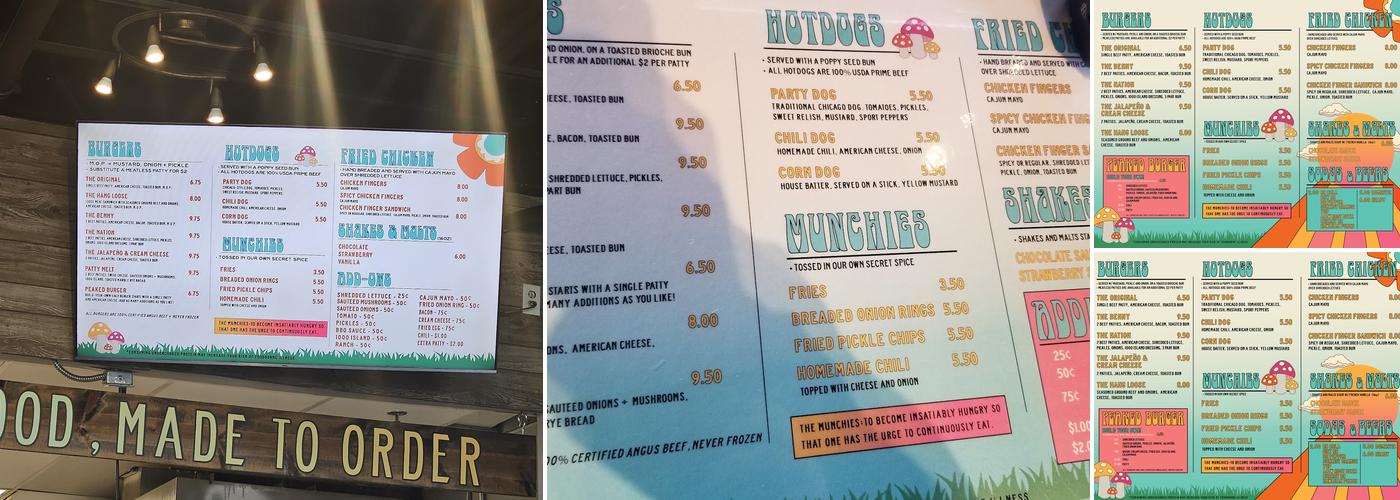 Cheeseburgers - Omaha - A Take-Out Joint Menu