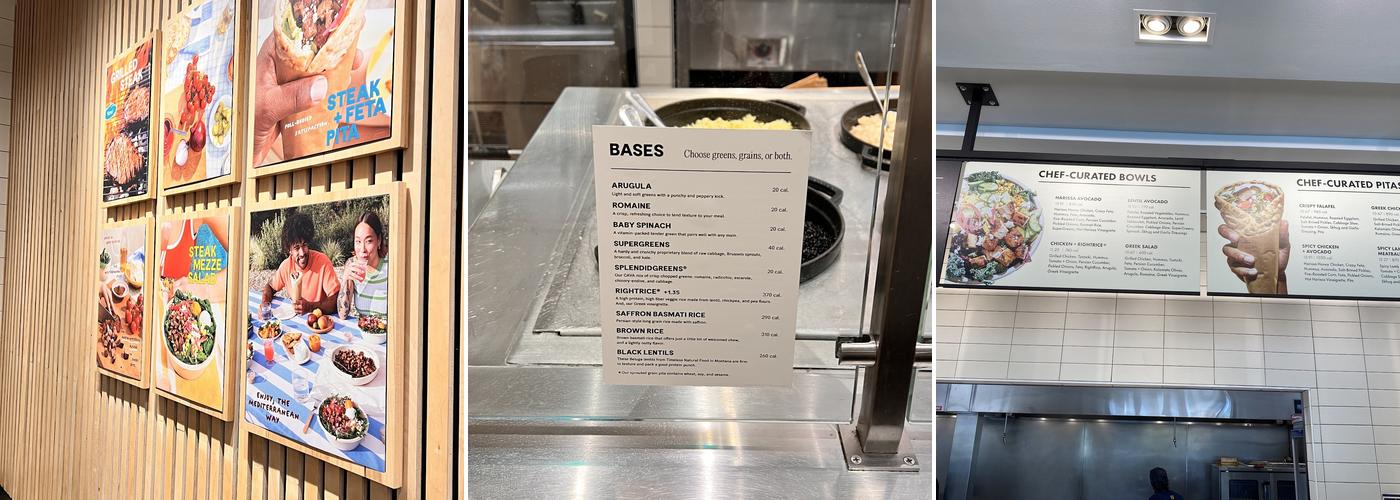 CAVA Menu